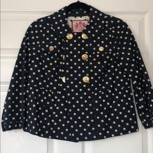 Juicy Couture Polka Dot Jacket